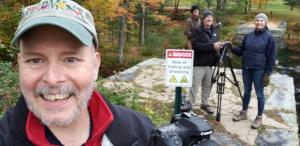 Jeff Foliage Folger Is Interviewed For CBS Sunday Morning